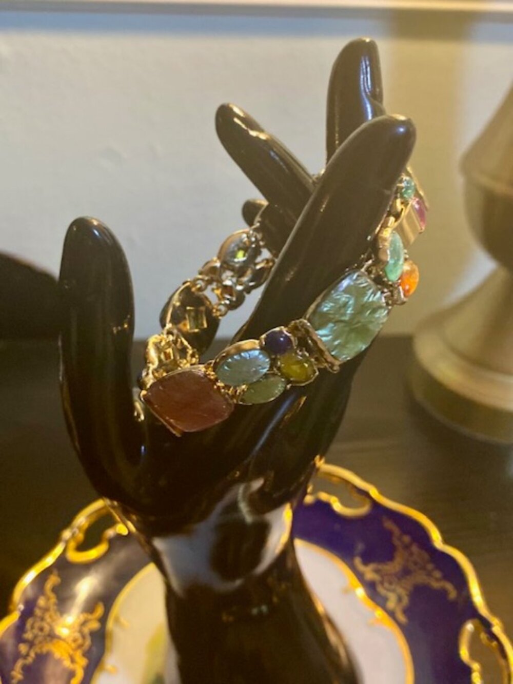 Beautiful Colorful Gold Bracelet